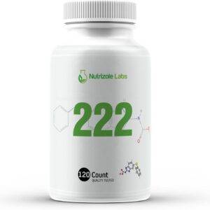 Nutrizole Labs 222 Purity 99%, 120 ct